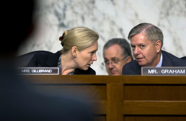 Image: Kirsten Gillibrand, Lindsey Graham