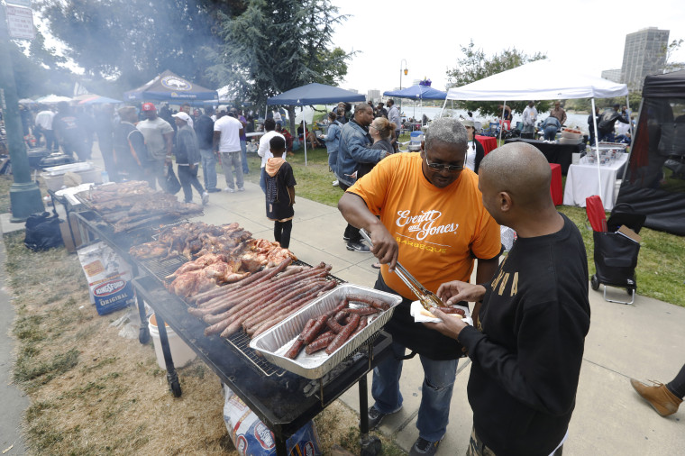 Image: BBQ-ing while Black