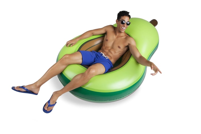 Giant Inflatable Avocado Pool Float