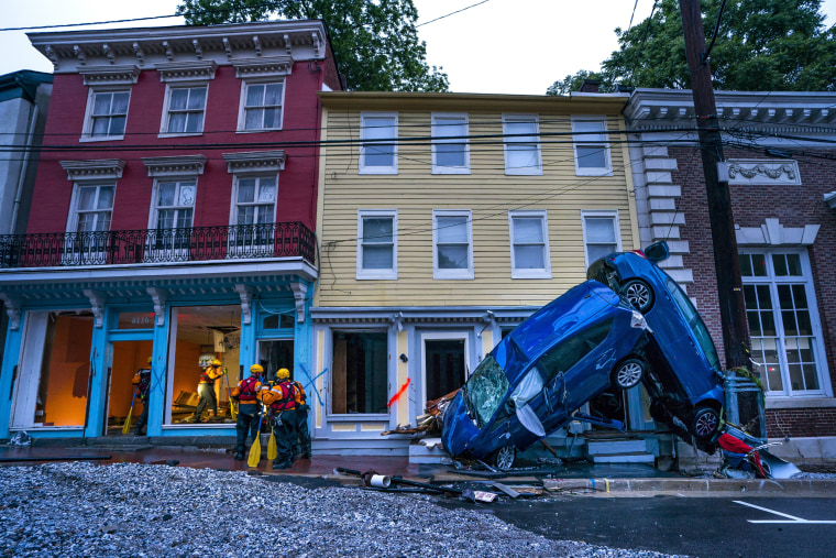 Image: Ellicott City, Maryland, flood