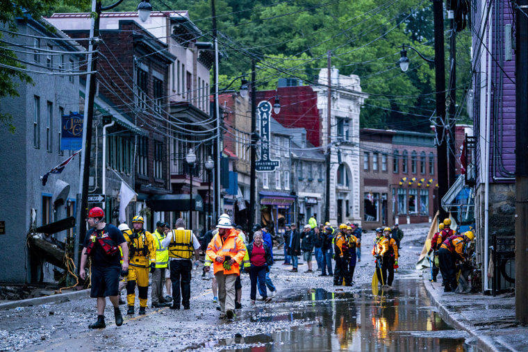 Image: Ellicott City, Maryland, flood 