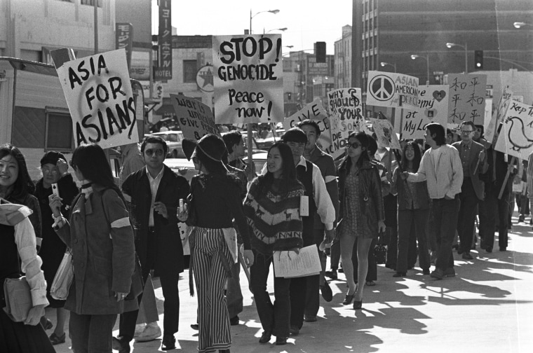 Image: Asian Americans for Peace rally