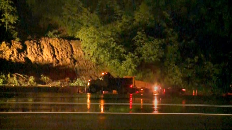 Image: North Carolina mudslide