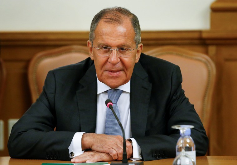 Image: Russian Foreign Minister Sergey Lavrov