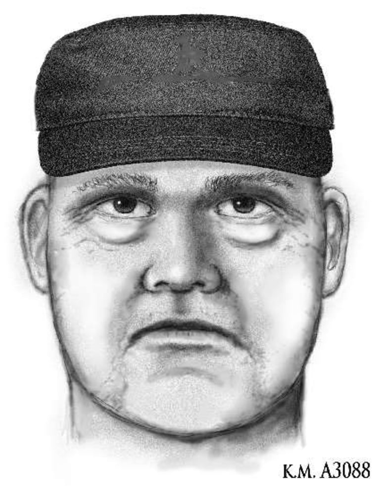 Image: Sketch of suspect that killed Steven Pitt.