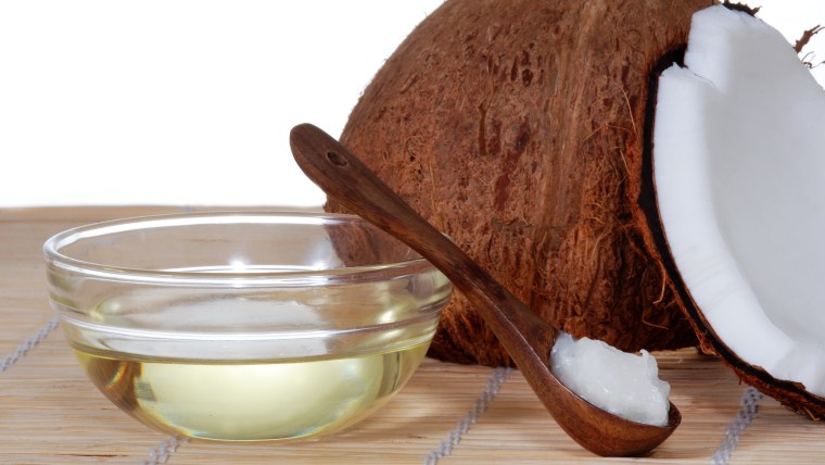 Coconut oil for hair, skin and face