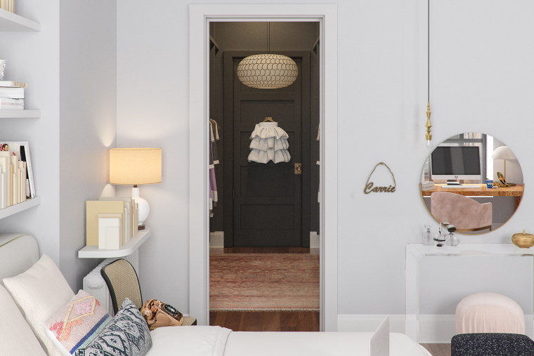 Carrie Bradshaw apartment re-imagined