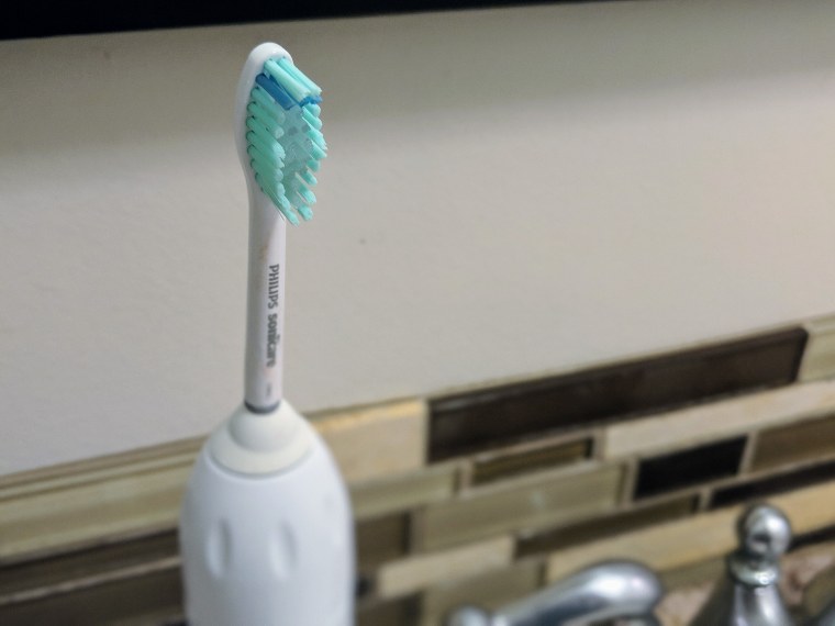 It may not be the prettiest toothbrush, but it sure is effective!