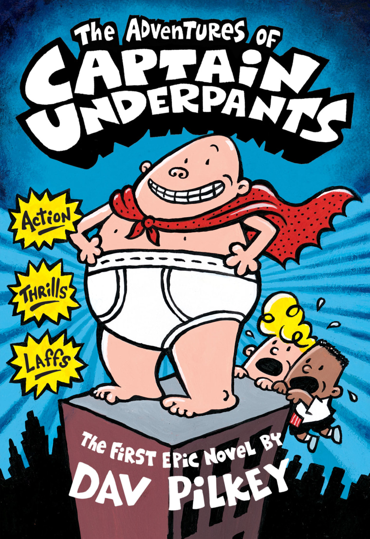 Pilkey says George and Harold, two of the main characters in the "Captain Underpants" series, are inspired by his own personality.