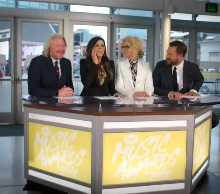 Little Big Town as the parody roayl wedding anchors