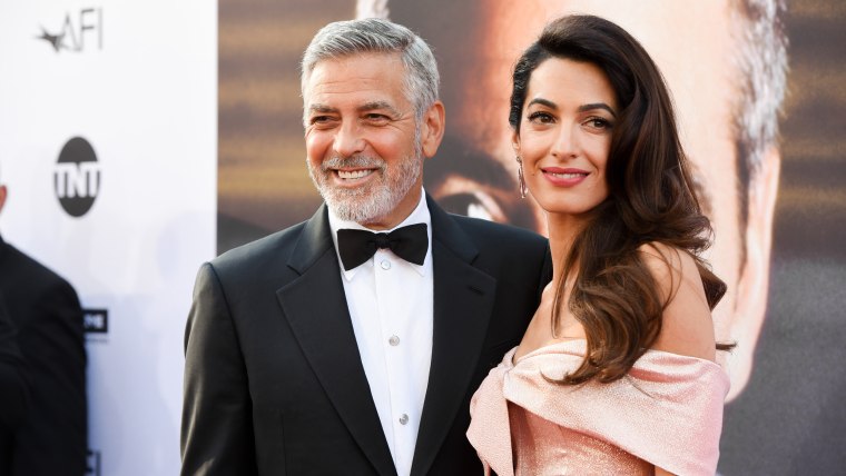 George Clooney and Amal Clooney: 2018 AFI Life Achievement Award Gala