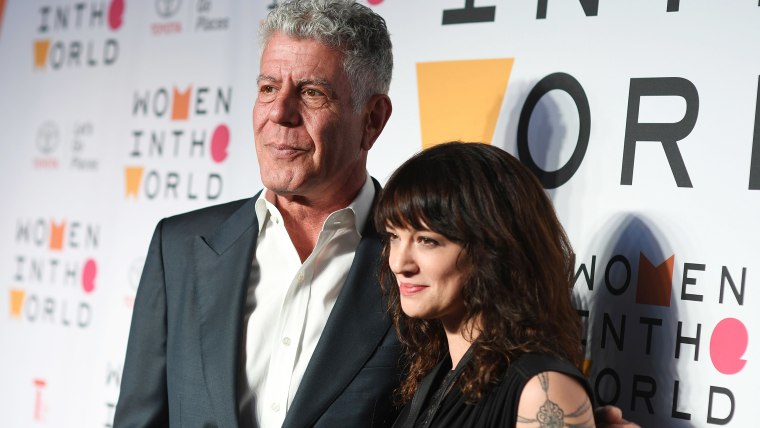 Anthony Bourdain, Asia Argento