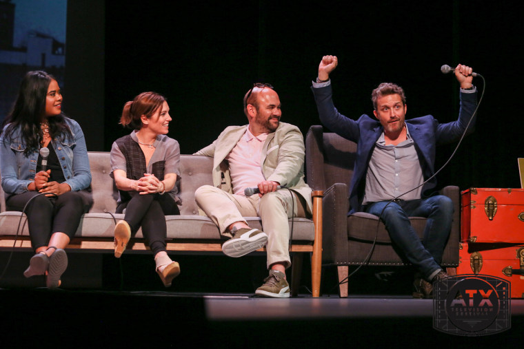 Tangi Miller, Amy Jo Johnson, Ian Gomez and Rob Benedict reminisced about their "Felicity" characters.