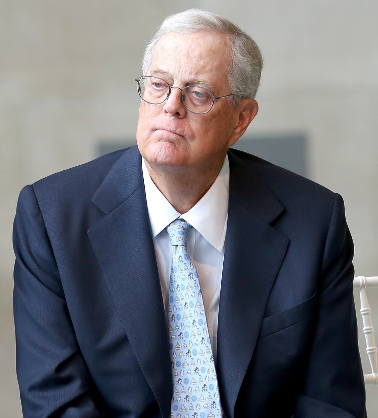 Image: A photo of David H. Koch