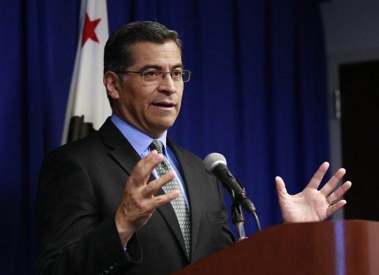 Image: California Attorney General Xavier Becerra