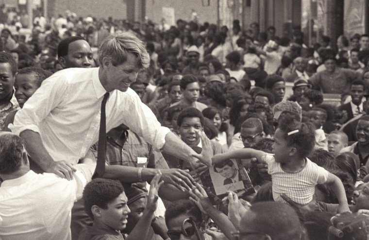 Image: Robert Kennedy Campaigns In Detroit