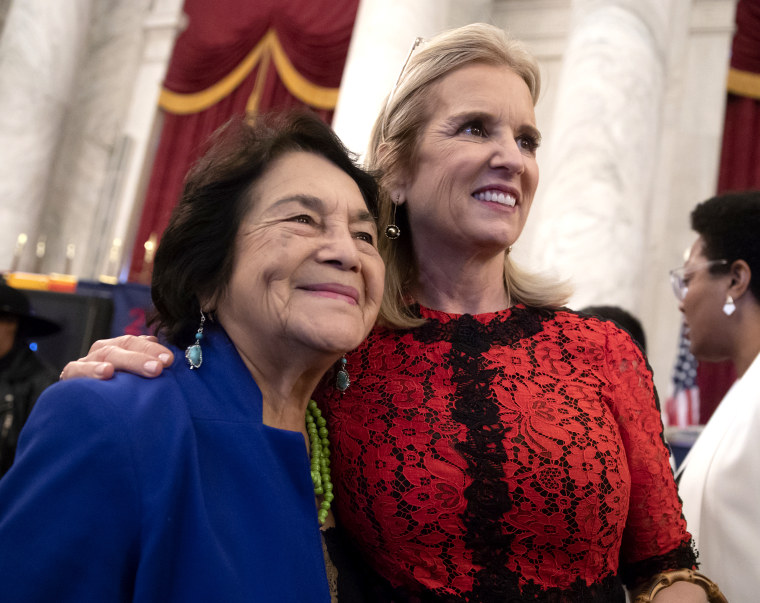 Image: Kerry Kennedy, Dolores Huerta