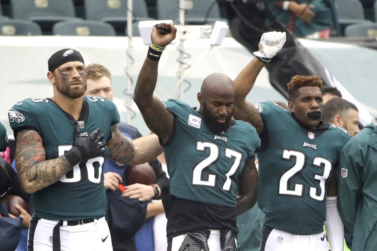 Malcolm Jenkins,Rodney McLeod,Chris Long