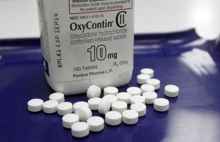 Image: OxyContin pills
