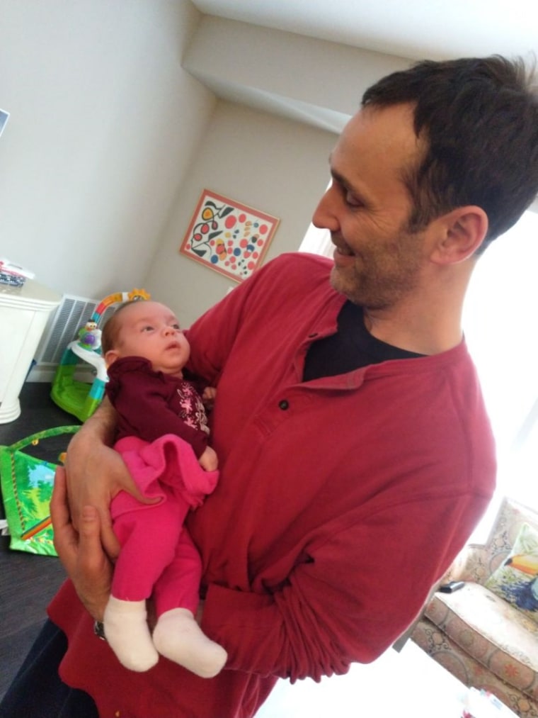 Tom Garden welcomed his second child, Tayla, in March 2018.