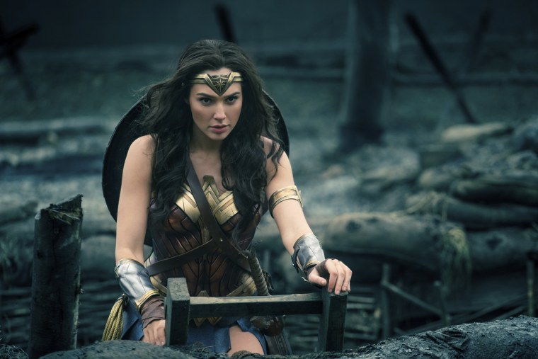 Image: Gal Gadot in a scene from "Wonder Woman"