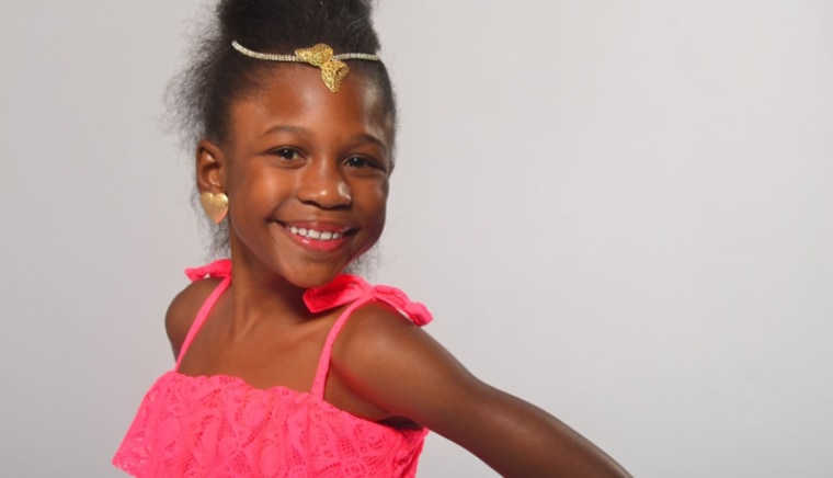 Ten year old Tymia McCullough lives with sickle cell disease