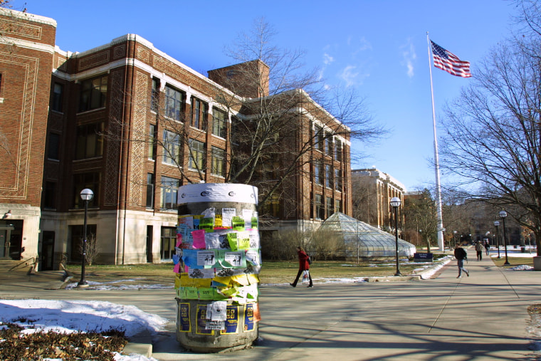 Image: Exterior View Of The University Of Michigan Campus