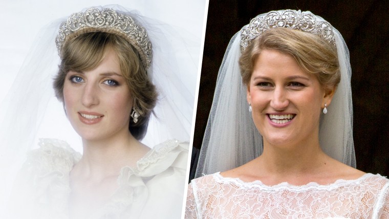 Wedding Of Celia McCorquodale, HRH The Princess of Wales after her wedding at Buckingham Palace on 29th July 1981.