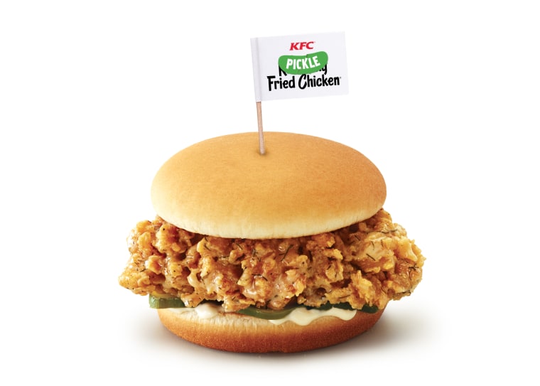 KFC's Pickle Fried Chicken Sandwich