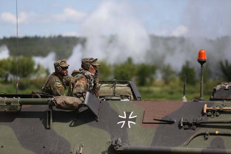 Image: German military in Lithuania