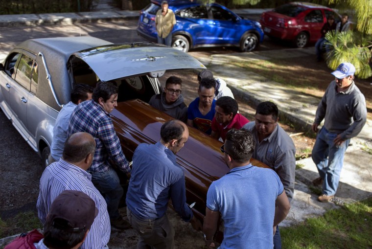 Image: Fernando Angeles funeral