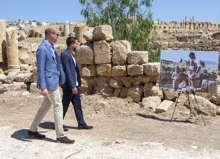Prince William, Duke of Cambridge in Jordan