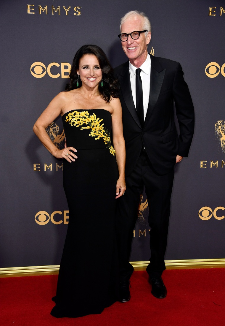 Julia Louis-Dreyfus and Brad Hall