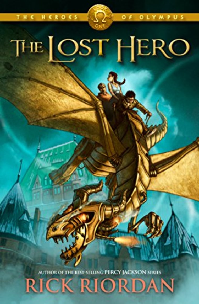 "The Lost Hero (The Heroes of Olympus, Book 1)" by Rick Riordan