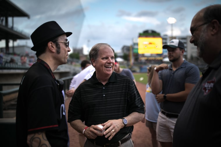 Alabama Democrat Doug Jones walks tightrope with Trump and his own party