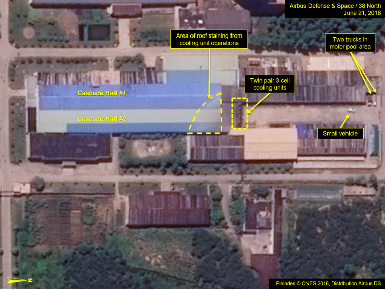 Image: Operations at the uranium enrichment plant