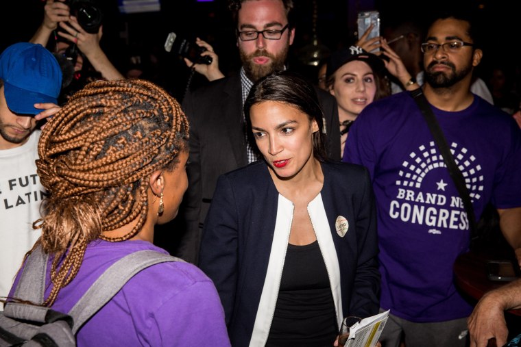 Image: Alexandria Ocasio-Cortez Upsets Rep. Joseph Crowley In NY Primary