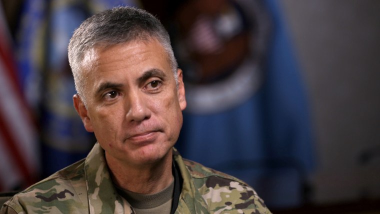 Image: Lt. General Paul Nakasone, the new leader of U.S. Cyber Command and the NSA.