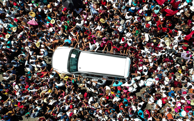 Image: Campaign event of the Mexican presidential candidate Andr?s Manuel L?pez Obrador in Guerrero