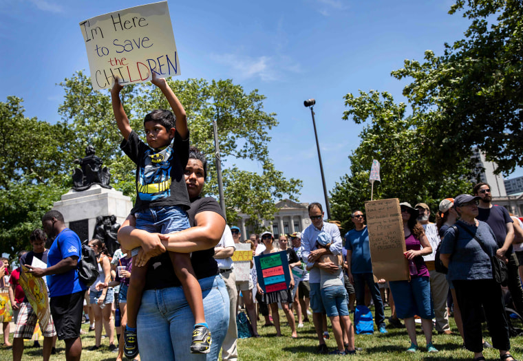 Image: US-POLITICS-IMMIGRATION-MIGRANTS-PROTEST