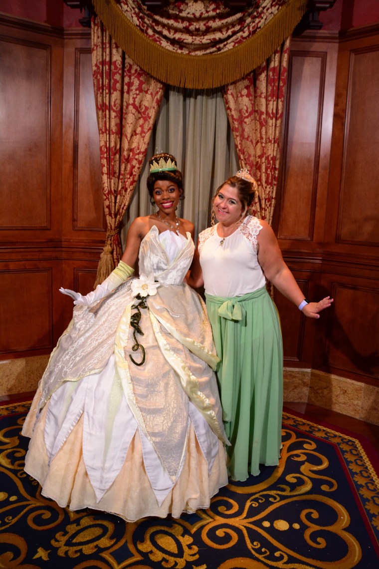 Me with the "real" Tiana.