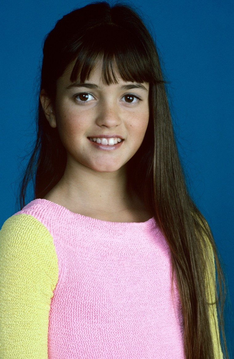 Danica McKellar in "The Wonder Years"