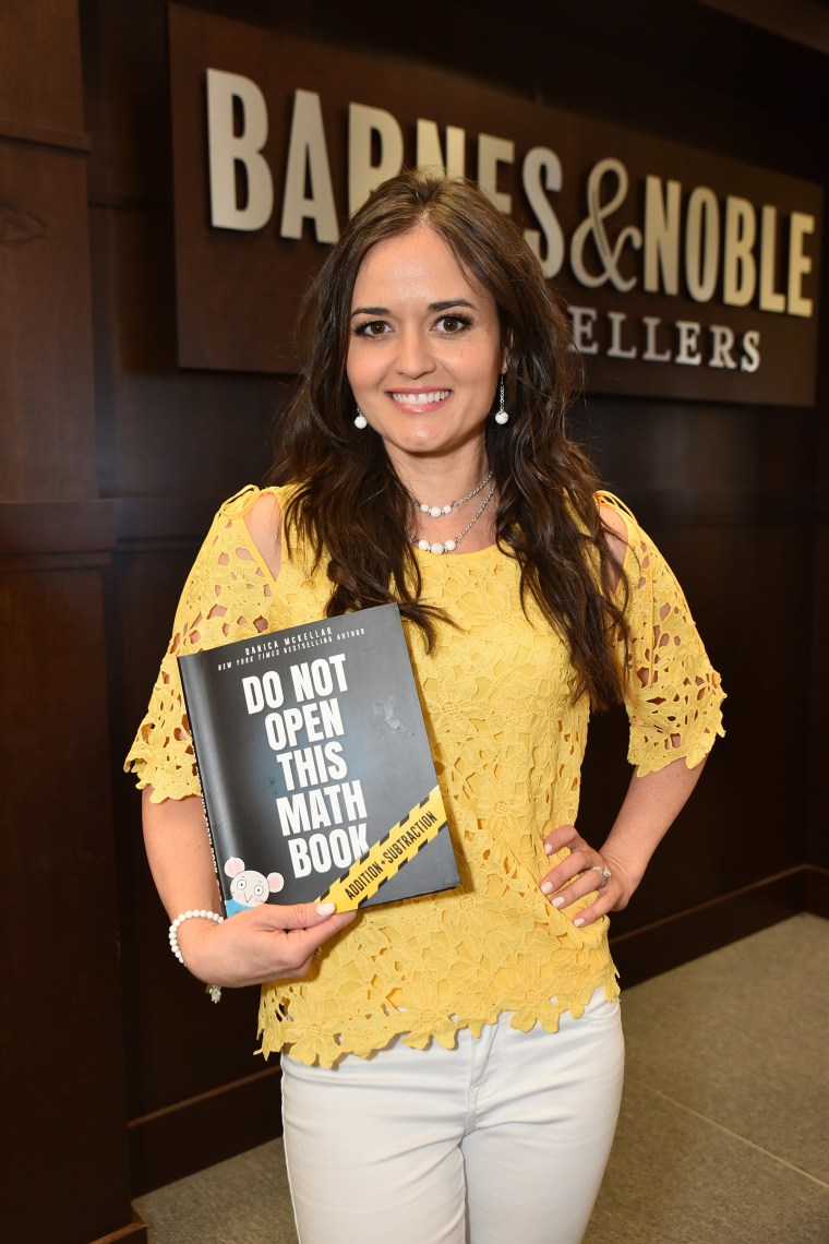 Danica McKellar Celebrates Her New Book "Don't Open This Math Book"