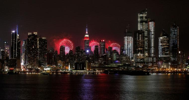 Image: Fireworks over Manhattan