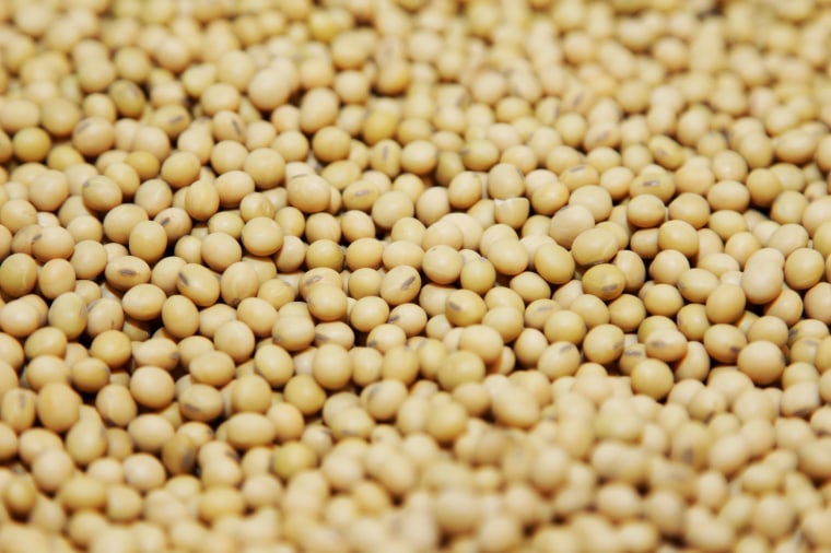 Image: A bushel of soybeans