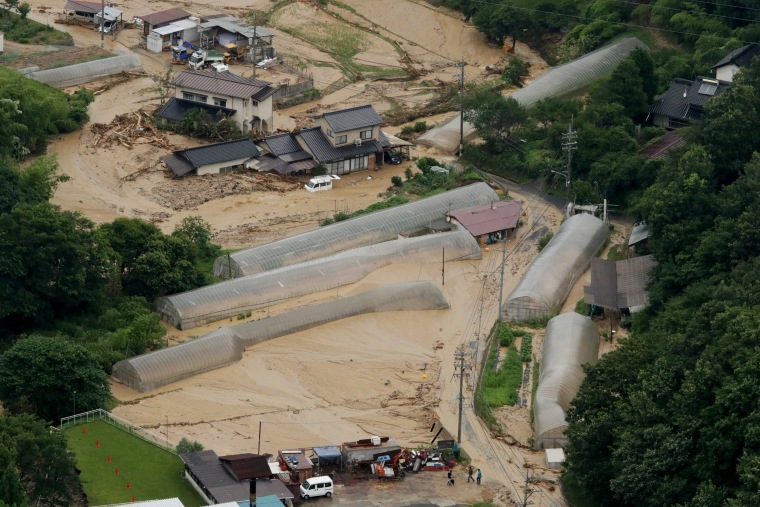 Deadly Landslides And Flooding In Japan After Torrential Rains