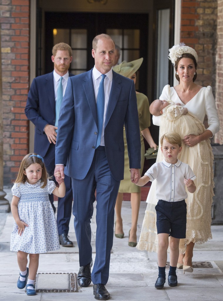 Kate Duchess of Cambridge, Prince George, christening