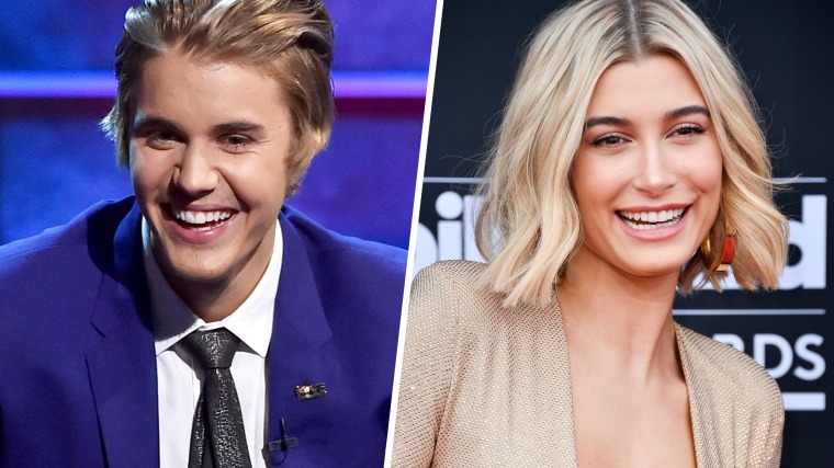 hailey baldwin and justin bieber are all smiles while justin shows