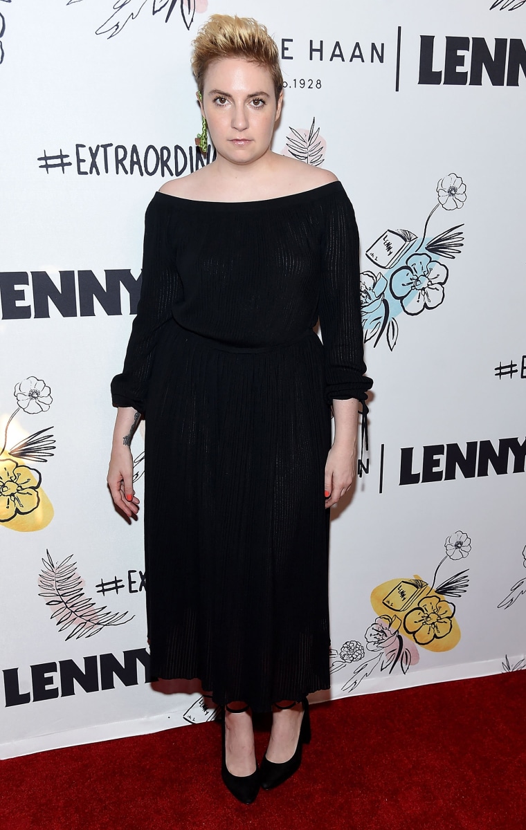 Lena Dunham at Lenny 2nd Anniversary Party
