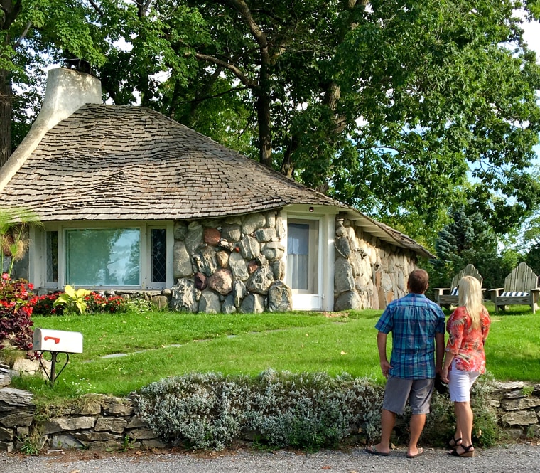 Mushroom Houses: Charlevoix, Michigan